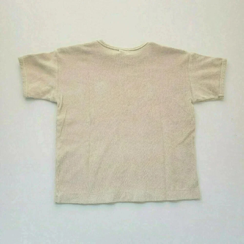 NWT The Simple Folk (8/9) Terry Boxy Tee - Picture 4 of 6